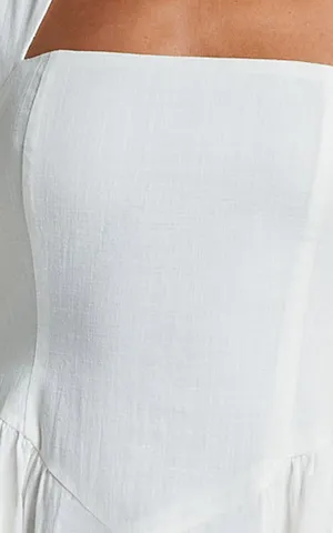 New Showpo Daniella Maxi Dress Halter Neck A Line Dress Size Small MSRP $99 thumbnail 7