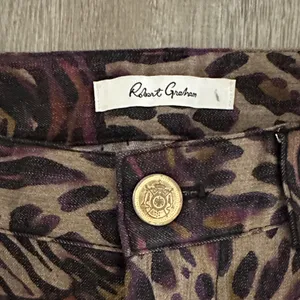 Robert Graham Women’s Deidre Collector‎ Multi Animal-Print Skinny Jeans Pants thumbnail 13