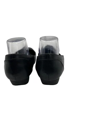 Clarks Size 10W Flex Step Clasic Stylist Black Comfort Shoes thumbnail 7