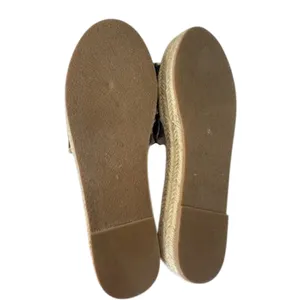 Jack Rogers Palmer Slide Espadrille Sandals Midnight Gold Linen Womens Size 9 M thumbnail 5