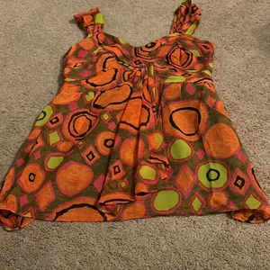 Nanette lepore silk blouse 6 thumbnail 2
