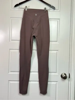 Buffbunny Legacy Ultra High Rise Performance Athletic Leggings Mocha Size Small thumbnail 5