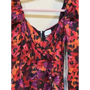 SAYLOR Alouette Floral Mini Cocktail Sweetheart Dress Women's Size XS New $275 thumbnail 5