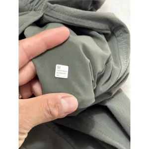 Lululemon Women's Green Stretch Woven Wide Leg High Rise Pants Size Medium thumbnail 6