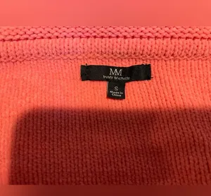 Pink off the shoulder sweater thumbnail 3