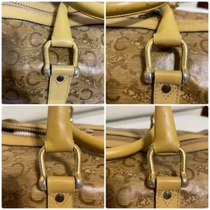 Celine PVC Classic Beige/Brown Duffel Bag thumbnail 11
