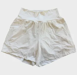 Size L (Long) Halara SoftlyZero Airy Super High Waisted 2-in-1 Yoga Shorts thumbnail 1