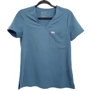 261 | FIGS Technical Collection Women‎ XS V-Neck Medical Nurse Healthcare Teal thumbnail 1