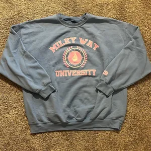 The Little Milk Bar Milky‎ Way University Crewneck Sweatshirt L/XL thumbnail 7