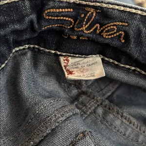 VTG Silver Santorini Crop Boot Jean Size 30X26” Low Rise Western Timeless Wear thumbnail 4