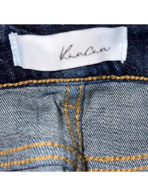 KanCan Distressed Denim Shorts Medium Frayed Hem thumbnail 8