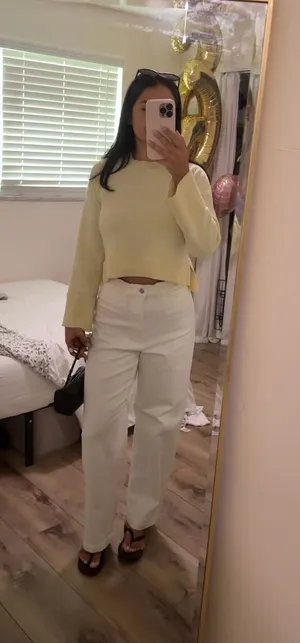 White Denim Madewell Jeans thumbnail 1
