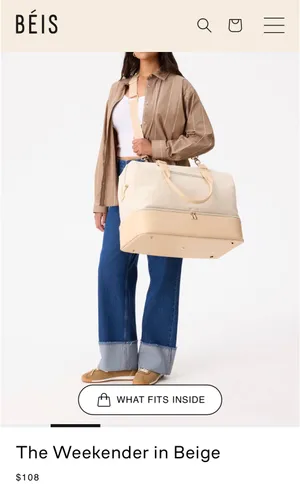BEIS Weekender Bag thumbnail 2