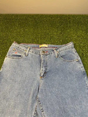 Vintage Wrangler 20X Tulsa Low Rise Slim Fit Mom Jean Light Wash‎ 90's WTS25SL thumbnail 3