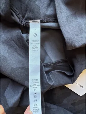 Lululemon Align Jogger High Rise 28” Heritage Camo Black Size 6 NWT thumbnail 6