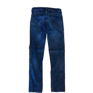 AG Adriano Goldschmied The Stilt Cigarette‎ Leg Blue Jeans Size 26R Made In USA thumbnail 2