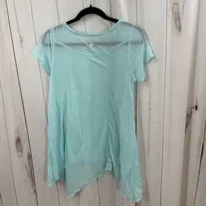 Lululemon Women’s Medium Blue Tee Flowy thumbnail 3