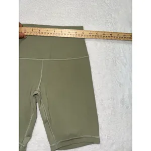 Lululemon Women's Green High-Rise Align Shorts Yoga Workout Exercise Sz 6 thumbnail 5