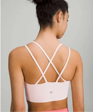 Lululemon Like A Cloud Longline Bra🍓☁️ thumbnail 3