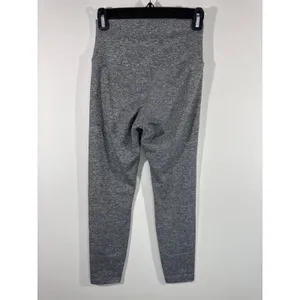 Quince Heather Charcoal Grey Ultra-Soft High-Rise Leggings Womens MED Sporty Gym thumbnail 6