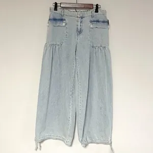 *NEW* BiBi Balloon Jeans Blue Size L thumbnail 3