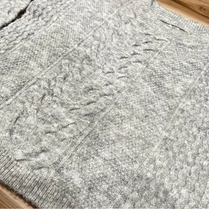Sam Edelman Grey Knit Crewneck Sweater Women’s Small thumbnail 2