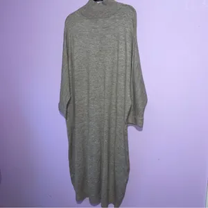 Saturday Sunday Anthropologie Oversized Midi Sweater Dress S Cozy Knit Lounge thumbnail 8