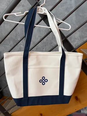 Canvas tote bag White thumbnail 1
