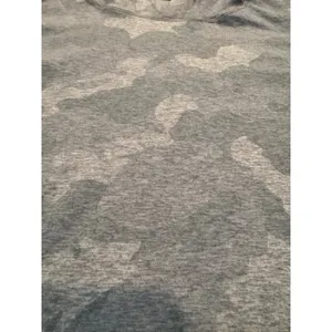 Yogalicious Gray Camo Cropped‎ Hoodie Lightweight Athleisure Women's Medium NWOT thumbnail 3