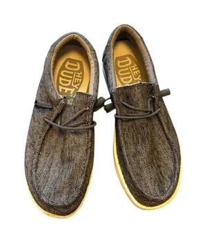 Hey Dude Women's Size 11 Blue Loafer Shoes thumbnail 1