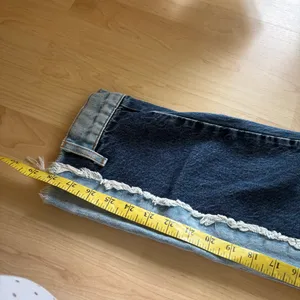 REVICE Matchmaker Love at First Sight Jeans Size 25 Patchwork High Rise Blue‎ thumbnail 9