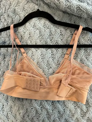 Soma triangle bralette with lace  thumbnail 5