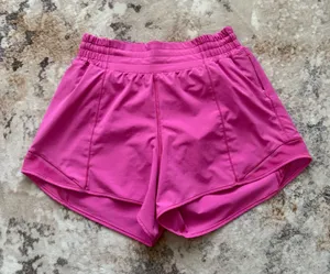 lululemon athletica Hot Pink Athletic Shorts thumbnail 1