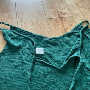 Kona Sol - swimsuit cover up maxi - women’s size‎ small/medium - green thumbnail 3