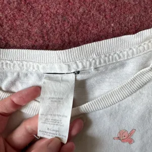 Vintage 90s Disney White Tee Mickey Minnie and Pluto Jerry Leigh Tee thumbnail 3