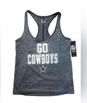 New Era Dallas Cowboys NFL Womens Tank Top Size Medium thumbnail 1