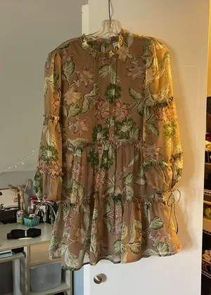 long sleeve dress thumbnail 1