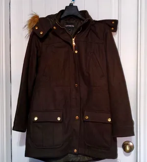 Express Jungle Green Jacket Size M thumbnail 1