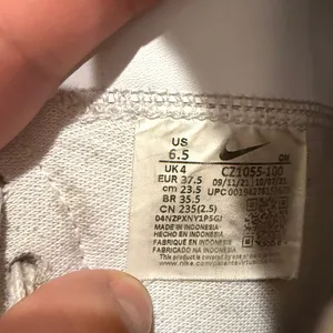 Nike White Blazer Mid Sneakers Size 6.5 thumbnail 7