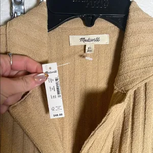 Madewell Irene Ribbed Sleeveless Vest thumbnail 3