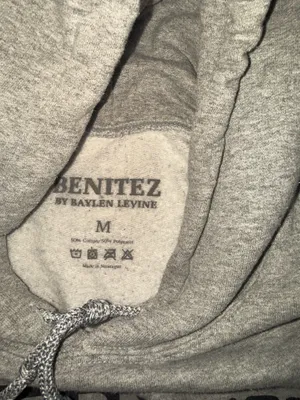 Baylen Levine Hoodie Gray Size M thumbnail 2