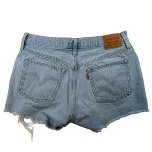 Levi’s 501 Distressed High Rise Denim Shorts | W31 thumbnail 4