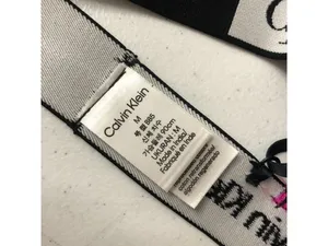 Calvin Klein 1996 Unlined Bralette Pink Zebra Print Wirefree M thumbnail 4