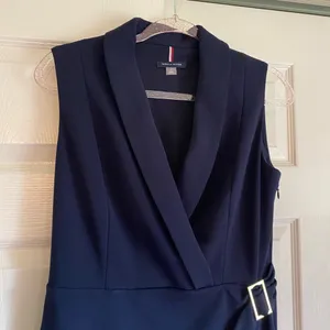 Tommy Hilfiger 4 blue business dress pencil aline midi sleeveless thumbnail 6