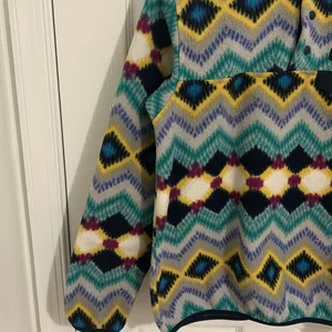 Patagonia Pullover Synchilla Snap T Blue Timber Twist Fleece Pullover Size Small thumbnail 9