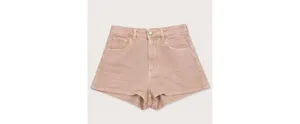 High Waisted Light Pink Shorts Coquette Soft Girl Y2K Size 4 thumbnail 4
