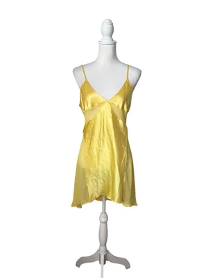 Victoria’s Secret Yellow Fairy Slip Dress thumbnail 4