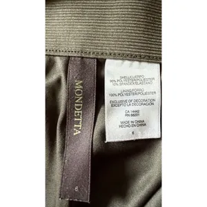 Mondetta Women’s Gray Lined Pants Elastic Waist Comfort Fit Size 6 thumbnail 4