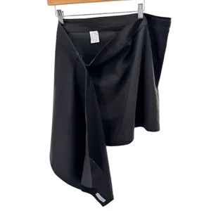 RipSkirt Hawaii‎ Wrap Skirt XL Black A-Line Cover Up Quick Dry Travel Beachwear thumbnail 5