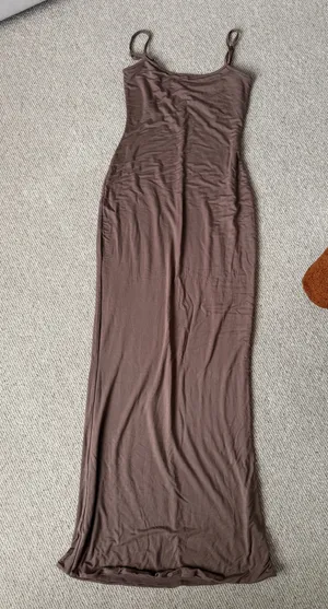 Brown Babyboo Long Dress Brown thumbnail 1